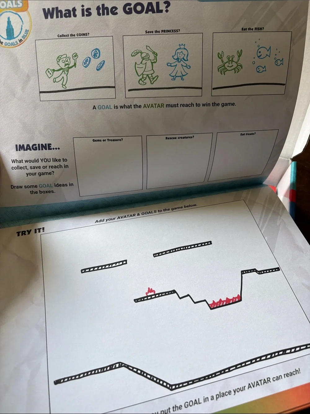 Pixicade Mobile Game Maker - Blue Interactive Game Creator, NWOT